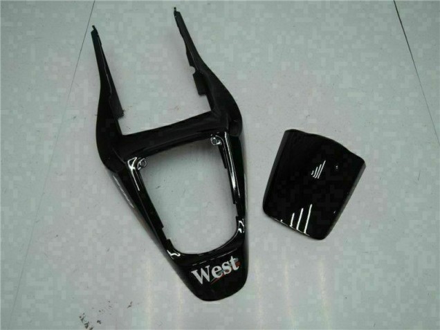 CBR 600 RR 2003-2004 Motorrad Verkleidungen - Schwarz West CBR 600 RR 2003-2004 Motorrad Verkleidungen - Schwarz West