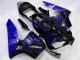 CBR 600 RR 2003-2004 Motorrad Verkleidungen - Schwarz mit Blaur Flamme CBR 600 RR 2003-2004 Motorrad Verkleidungen - Schwarz mit Blaur Flamme
