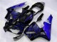 CBR 600 RR 2003-2004 Motorrad Verkleidungen - Schwarz mit Blaur Flamme CBR 600 RR 2003-2004 Motorrad Verkleidungen - Schwarz mit Blaur Flamme