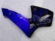 CBR 600 RR 2003-2004 Motorrad Verkleidungen - Schwarz mit Blaur Flamme CBR 600 RR 2003-2004 Motorrad Verkleidungen - Schwarz mit Blaur Flamme
