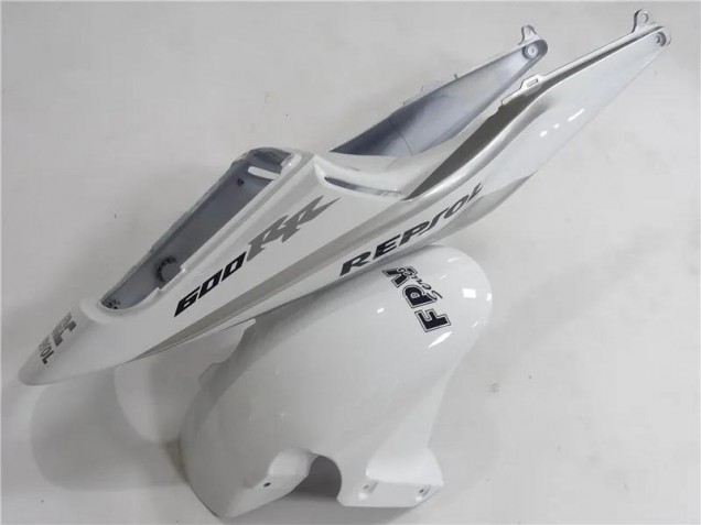 CBR 600 RR 2003-2004 Motorrad Verkleidungen - Silber Weiß Schwarz Repsol CBR 600 RR 2003-2004 Motorrad Verkleidungen - Silber Weiß Schwarz Repsol