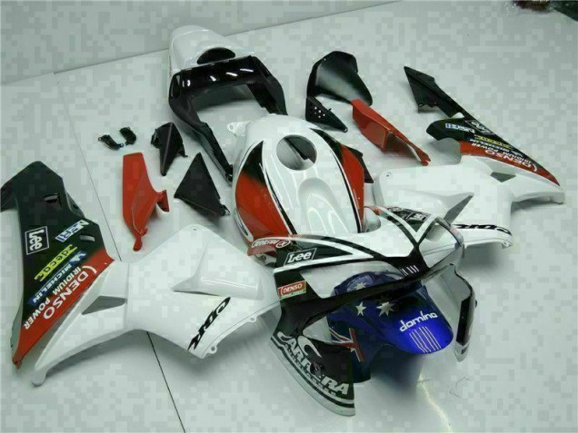 CBR 600 RR 2003-2004 Motorrad Verkleidungen - Weiß Blau CBR 600 RR 2003-2004 Motorrad Verkleidungen - Weiß Blau
