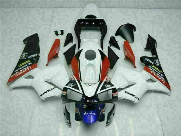 CBR 600 RR 2003-2004 Motorrad Verkleidungen - Weiß Blau CBR 600 RR 2003-2004 Motorrad Verkleidungen - Weiß Blau