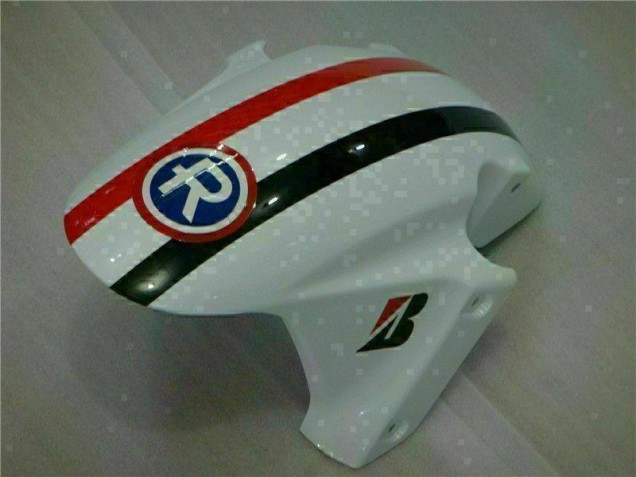 CBR 600 RR 2003-2004 Motorrad Verkleidungen - Weiß Blau R 2