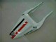 CBR 600 RR 2003-2004 Motorrad Verkleidungen - Weiß Blau R 2