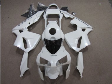 CBR 600 RR 2003-2004 Motorrad VollVerkleidungen & Plastik - Weiß