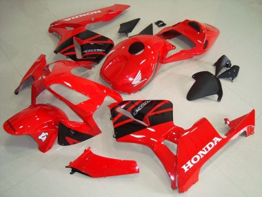 CBR 600 RR 2003-2004 Motorrad Vollverkleidung - Rot