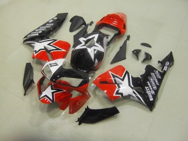 CBR 600 RR 2003-2004 Motorrad Vollverkleidung - Schwarz Rot