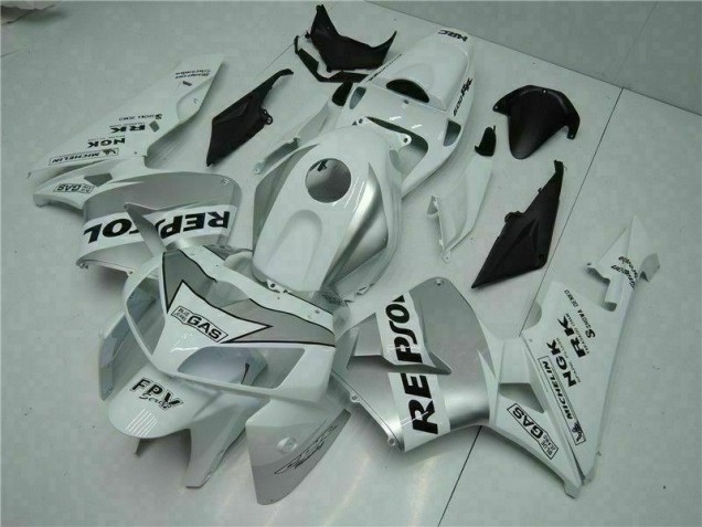 CBR 600 RR 2005-2006 Motor Verkleidungen - Weiß CBR 600 RR 2005-2006 Motor Verkleidungen - Weiß