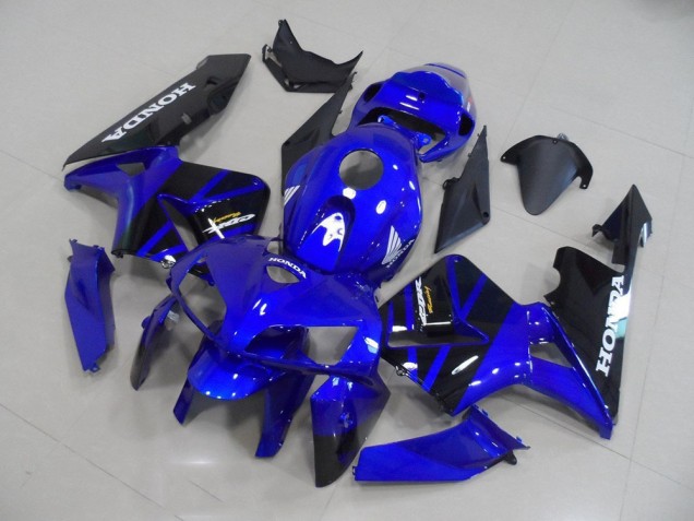 CBR 600 RR 2005-2006 Motorrad Verkleidung - Blau Schwarz CBR 600 RR 2005-2006 Motorrad Verkleidung - Blau Schwarz