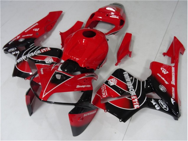 CBR 600 RR 2005-2006 Motorrad Verkleidung & Plastik - Rot Schwarz CBR 600 RR 2005-2006 Motorrad Verkleidung & Plastik - Rot Schwarz