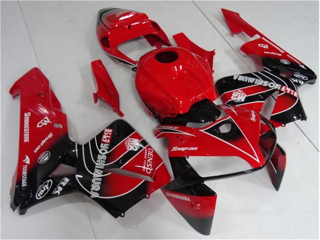 CBR 600 RR 2005-2006 Motorrad Verkleidung & Plastik - Rot Schwarz CBR 600 RR 2005-2006 Motorrad Verkleidung & Plastik - Rot Schwarz