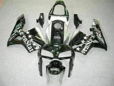 CBR 600 RR 2005-2006 Motorrad Verkleidung & Plastik - Schwarz
