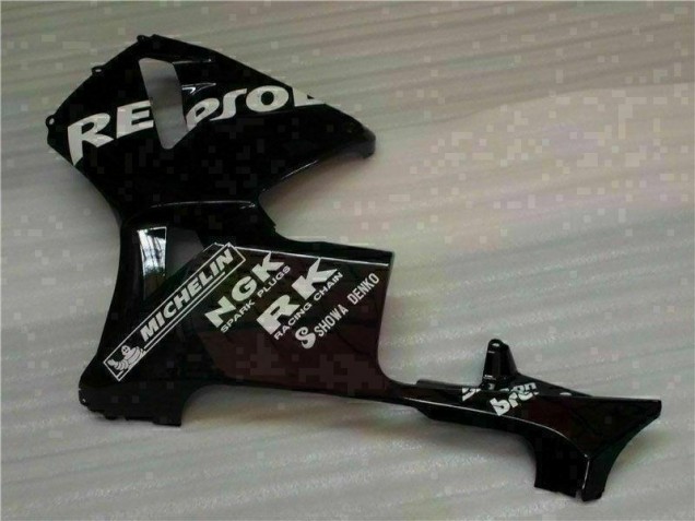CBR 600 RR 2005-2006 Motorrad Verkleidung - Schwarz Repsol CBR 600 RR 2005-2006 Motorrad Verkleidung - Schwarz Repsol