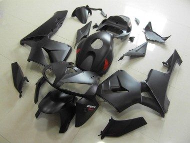 CBR 600 RR 2005-2006 Motorrad Verkleidung - Schwarz Rot