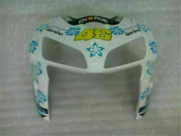 CBR 600 RR 2005-2006 Motorrad Verkleidung - Weiß Blau Nastro Azzurro 46 CBR 600 RR 2005-2006 Motorrad Verkleidung - Weiß Blau Nastro Azzurro 46