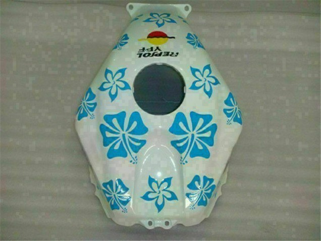 CBR 600 RR 2005-2006 Motorrad Verkleidung - Weiß Blau Nastro Azzurro 46 CBR 600 RR 2005-2006 Motorrad Verkleidung - Weiß Blau Nastro Azzurro 46