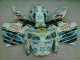 CBR 600 RR 2005-2006 Motorrad Verkleidung - Weiß Blau Nastro Azzurro 46 CBR 600 RR 2005-2006 Motorrad Verkleidung - Weiß Blau Nastro Azzurro 46