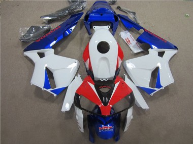 CBR 600 RR 2005-2006 Motorrad Verkleidung - Weiß Blau Rot HRC