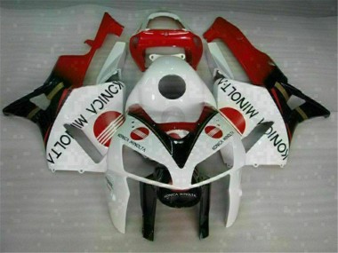 CBR 600 RR 2005-2006 Motorrad Verkleidung - Weiß