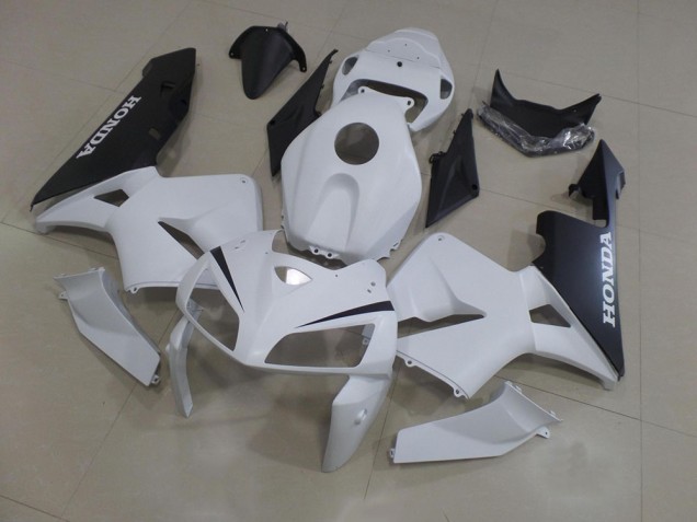CBR 600 RR 2005-2006 Motorrad Verkleidung - Weiß Schwarz CBR 600 RR 2005-2006 Motorrad Verkleidung - Weiß Schwarz