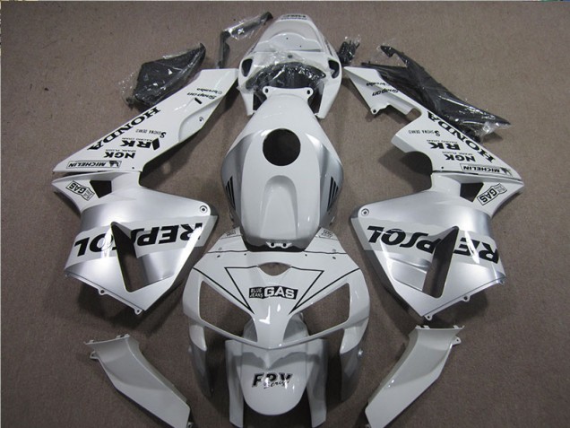 CBR 600 RR 2005-2006 Motorrad Verkleidung - Weiß Schwarz Repsol CBR 600 RR 2005-2006 Motorrad Verkleidung - Weiß Schwarz Repsol