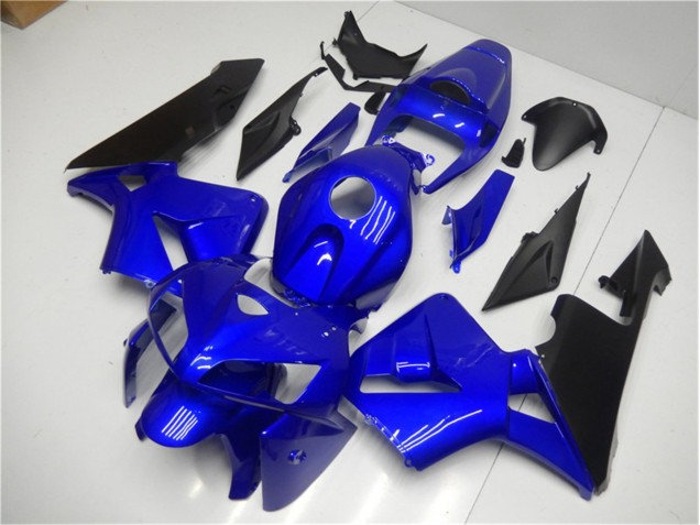CBR 600 RR 2005-2006 Motorrad Verkleidungen - Blau Schwarz CBR 600 RR 2005-2006 Motorrad Verkleidungen - Blau Schwarz