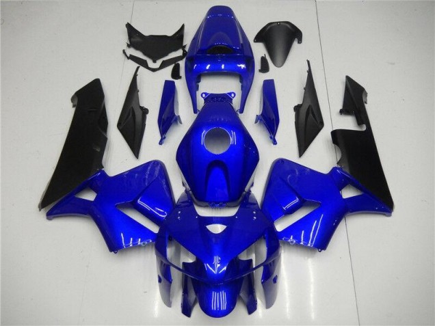 CBR 600 RR 2005-2006 Motorrad Verkleidungen - Blau Schwarz CBR 600 RR 2005-2006 Motorrad Verkleidungen - Blau Schwarz