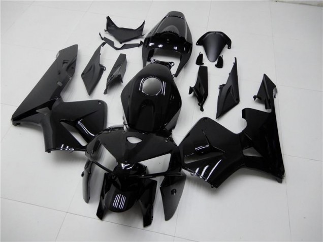 CBR 600 RR 2005-2006 Motorrad Verkleidungen - Glänzend Schwarz CBR 600 RR 2005-2006 Motorrad Verkleidungen - Glänzend Schwarz