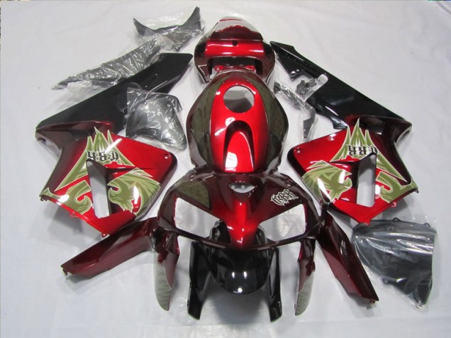 CBR 600 RR 2005-2006 Motorrad Verkleidungen Komplett Sets - Schwarz Rot CBR 600 RR 2005-2006 Motorrad Verkleidungen Komplett Sets - Schwarz Rot