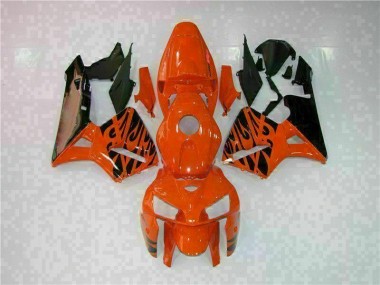 CBR 600 RR 2005-2006 Motorrad Verkleidungen - Orange