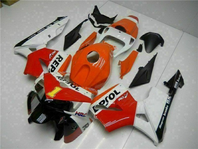 CBR 600 RR 2005-2006 Motorrad Verkleidungen - Orange Repsol CBR 600 RR 2005-2006 Motorrad Verkleidungen - Orange Repsol
