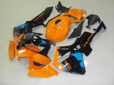 CBR 600 RR 2005-2006 Motorrad Verkleidungen - Orange Schwarz
