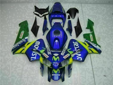 CBR 600 RR 2005-2006 Motorrad Verkleidungen & Plastik - Blau