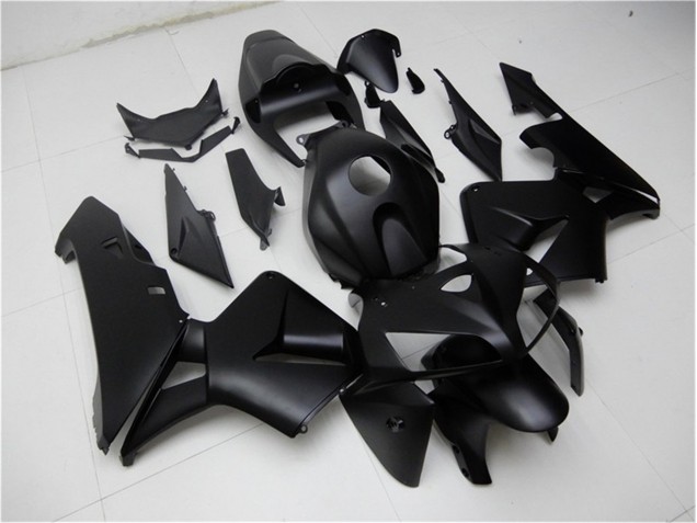 CBR 600 RR 2005-2006 Motorrad Verkleidungen & Plastik - Matt Schwarz CBR 600 RR 2005-2006 Motorrad Verkleidungen & Plastik - Matt Schwarz