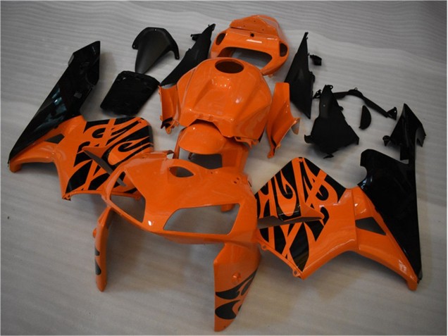 CBR 600 RR 2005-2006 Motorrad Verkleidungen & Plastik - Orange Schwarz CBR 600 RR 2005-2006 Motorrad Verkleidungen & Plastik - Orange Schwarz