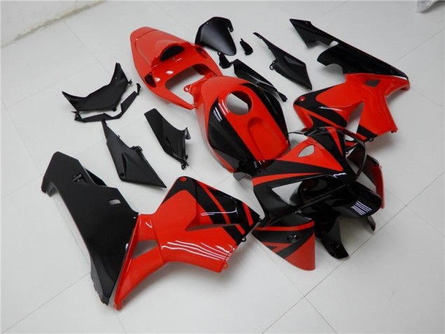 CBR 600 RR 2005-2006 Motorrad Verkleidungen & Plastik - Rot Schwarz CBR 600 RR 2005-2006 Motorrad Verkleidungen & Plastik - Rot Schwarz