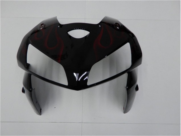 CBR 600 RR 2005-2006 Motorrad Verkleidungen - Rot Flamme Schwarz CBR 600 RR 2005-2006 Motorrad Verkleidungen - Rot Flamme Schwarz