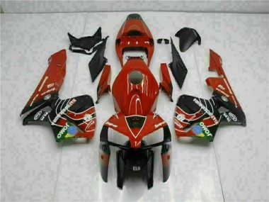 CBR 600 RR 2005-2006 Motorrad Verkleidungen - Rot