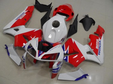 CBR 600 RR 2005-2006 Motorrad Verkleidungen - Rot Weiß