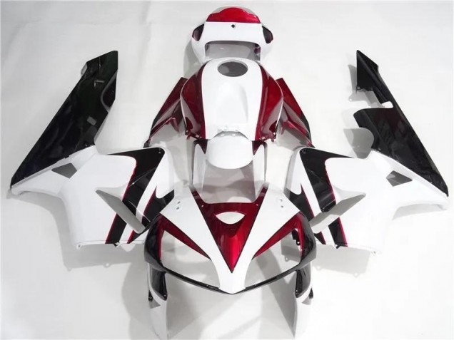 CBR 600 RR 2005-2006 Motorrad Verkleidungen - Rot Weiß Schwarz CBR 600 RR 2005-2006 Motorrad Verkleidungen - Rot Weiß Schwarz