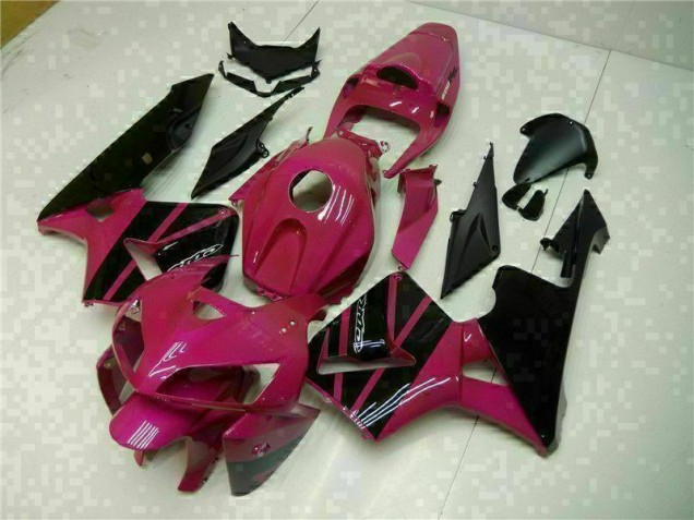 CBR 600 RR 2005-2006 Motorrad Verkleidungen - Schwarz Lila CBR 600 RR 2005-2006 Motorrad Verkleidungen - Schwarz Lila