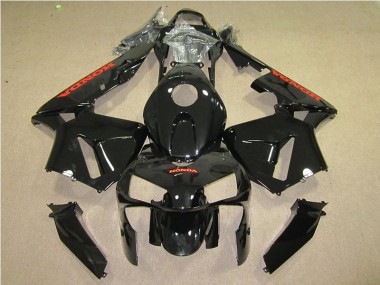 CBR 600 RR 2005-2006 Motorrad Verkleidungen - Schwarz Rot