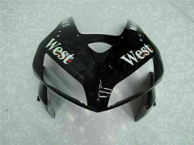 CBR 600 RR 2005-2006 Motorrad Verkleidungen - Schwarz West