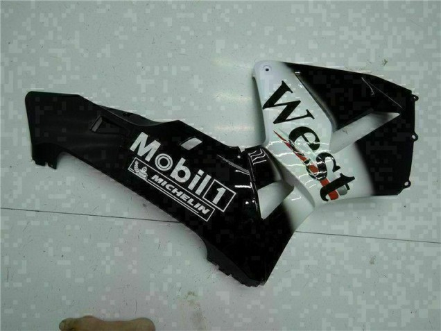 CBR 600 RR 2005-2006 Motorrad Verkleidungen - Schwarz West