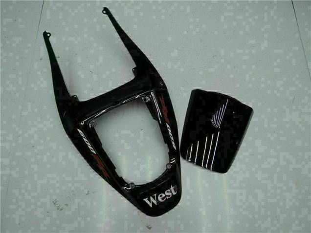 CBR 600 RR 2005-2006 Motorrad Verkleidungen - Schwarz West