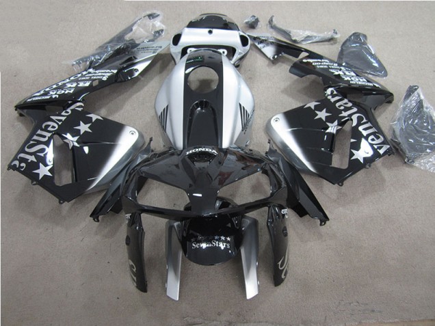 CBR 600 RR 2005-2006 Motorrad Verkleidungen - Schwarze SevenStars CBR 600 RR 2005-2006 Motorrad Verkleidungen - Schwarze SevenStars