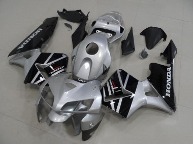 CBR 600 RR 2005-2006 Motorrad Verkleidungen - Silber Grau