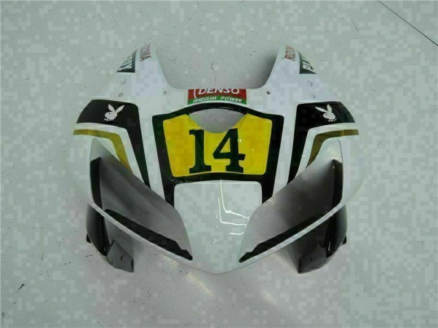 CBR 600 RR 2005-2006 Motorrad Verkleidungen - Weiß Playboy 14 CBR 600 RR 2005-2006 Motorrad Verkleidungen - Weiß Playboy 14
