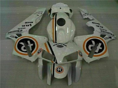 CBR 600 RR 2005-2006 Motorrad Verkleidungen - Weiß Repsol